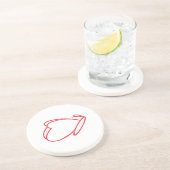 Vector Butterfly Untersetzer (Seite)