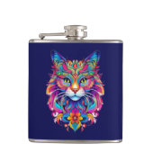 Vector Cat Flachmann (Vorderseite)
