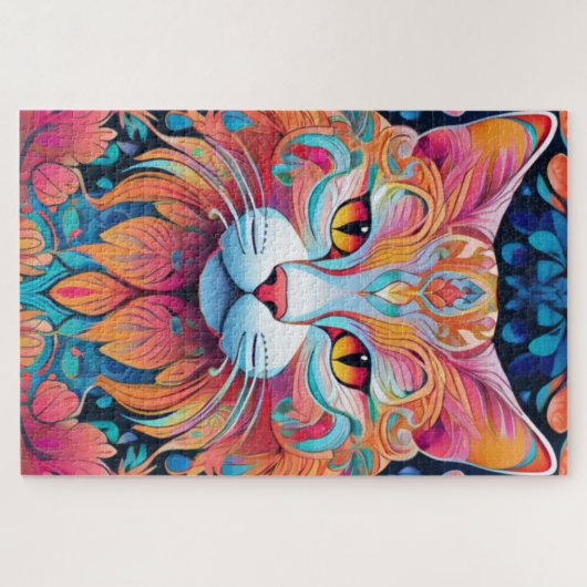 Vector Cat Jigsaw Puzzle (Horizontal)