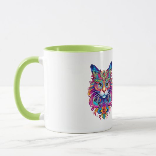 Vector Cat Tasse (Links)