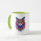Vector Cat Tasse (Vorderseite Links)