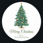 Vector Christmas Tree Runder Aufkleber<br><div class="desc">Mit unseren Weihnachtsbaum-Stickereien von Vector können Sie Ihre Feriendekorationen und -geschenke aufwerten! 🎄 🌟 ✉️ Diese bezaubernden Aufkleber verfügen über einen wunderschön gearbeiteten Vektor Art Weihnachtsbaum, der jeder Oberfläche eine Touch festlichen Geistes verleiht. Von der Verzierung Ihrer Umschläge mit Feiertagsgruß bis zur Verzierung Ihrer Geschenke und Karten, bringen diese Aufkleber...</div>