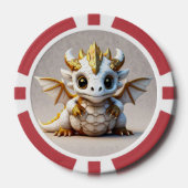 "Vector Dragon Design" Pokerchips (Vorderseite)