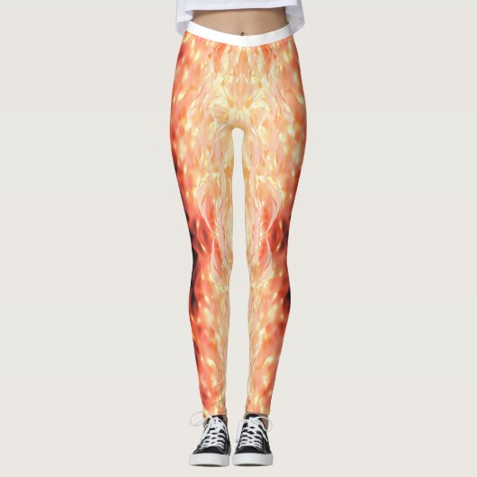 Vector Fire Ombre Leggings (Vorderseite)