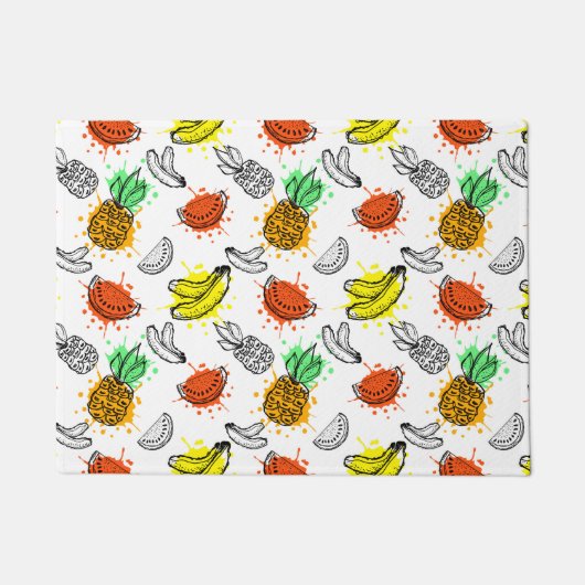 Vector Graphic Seamless-Muster Fußmatte (Vorderseite)