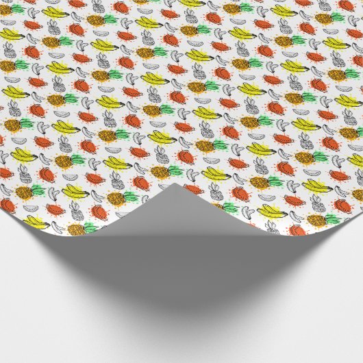Vector Graphic Seamless Muster Geschenkpapier (Ecke)