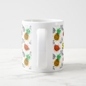 Vector Graphic Seamless-Muster Jumbo-Tasse (Rückseite)