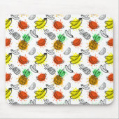 Vector Graphic Seamless-Muster Mousepad (Vorne)