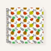 Vector Graphic Seamless Muster Notizbuch (Vorderseite)