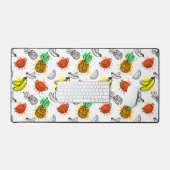 Vector Graphic Seamless Muster Schreibtischunterlage (Tastatur & Maus)