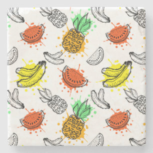 Vector Graphic Seamless-Muster Steinuntersetzer