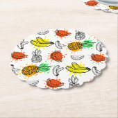 Vector Graphic Seamless-Muster Untersetzer (angewinkelt)