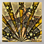 Vector Guitars Poster (Vorne)