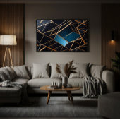 Vector Harmony Leinwanddruck