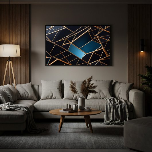 Vector Harmony Leinwanddruck