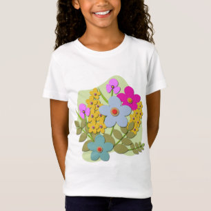 Vector Illustration des Blume-Bouquets T-Shirt