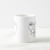 vector illustration of a silhouette of a man kaffeetasse (Mittel)