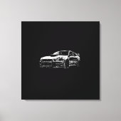 Vector Image Subaru Impreza Wrx Sti Leinwanddruck (Vorderseite)