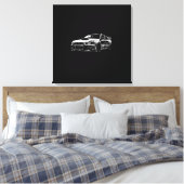 Vector Image Subaru Impreza Wrx Sti Leinwanddruck (Insitu (Schlafzimmer))