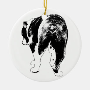 Vector Keepake, Bulldog Tradition Keramik Ornament