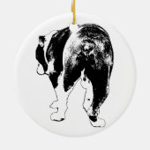 Vector Keepake, Bulldog Tradition Keramik Ornament (Hinten)