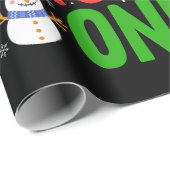 Vector lieber santa sie sind die unartigen in Shir Geschenkpapier (Rolleneckpunkt)