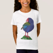 Vector nimmt Neuseeland Bird T-Shirt (Vorderseite)