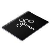 Vector-Notebook Notizblock (Linke Seite)