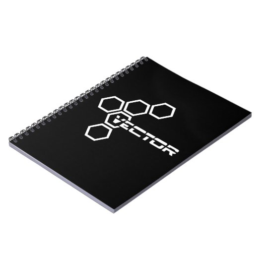 Vector-Notebook Notizblock (Linke Seite)