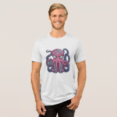 Vector Octopus Monster T - Shirt Design - Edo Ukiy (Vorderseite voll)