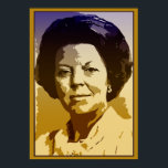 Vector Pop art Beatrix der Niederlande Poster<br><div class="desc">Beatrix (Beatrix Wilhelmina Armgard; geboren 31. Januar 1938) war die Königin des Königreichs der Niederlande, bestehend aus den Niederlanden, Curaçao, Sint Maarten und Aruba. Am 28. Januar 2013 verkündete Beatrix, am 30. April 2013 am Koninginnedag (Königstag) zugunsten ihres ältesten Sohnes Willem-Alexander, dem Erben des Thrones und ersten Königs der Niederlande...</div>