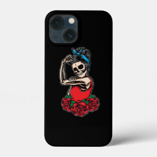 Vector-Schädelrockabilly Vintager Stil Case-Mate iPhone Hülle