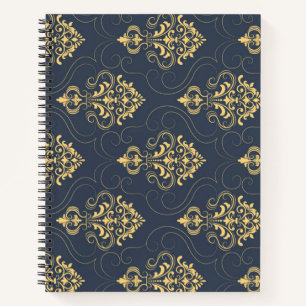 Vector Texture 8.5" x 11" Spiral Notebook Notizblock