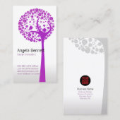 Vector Tree Nature Business Card Visitenkarte (Vorne/Hinten)