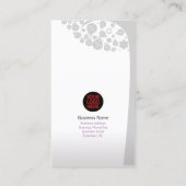 Vector Tree Nature Business Card Visitenkarte (Rückseite)