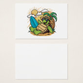 Vector zur Darstellung einer Meeresschildkröte(1) (Vorne & Hinten)