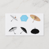 vectorvaco_09101901_umbrella_vectors_large, Nam... Visitenkarte (Rückseite)