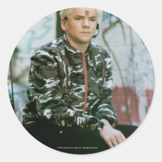 Ved the Stamm Runder Aufkleber (Vorderseite)