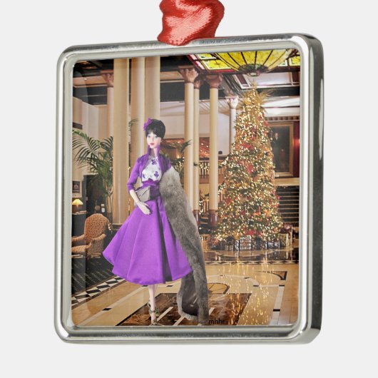 Veda in MatisseMode: Weihnachten bei der Driskill Ornament Aus Metall (Links)