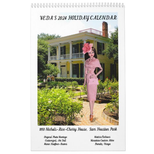 Veda's MatisseFashion Holiday Calendar 2024 Kalender (Titelbild)