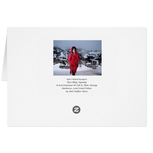 VEDA'S VIRTUAL VACATION# TETON DORF, WOHNEN (Rückseite Horizontal)