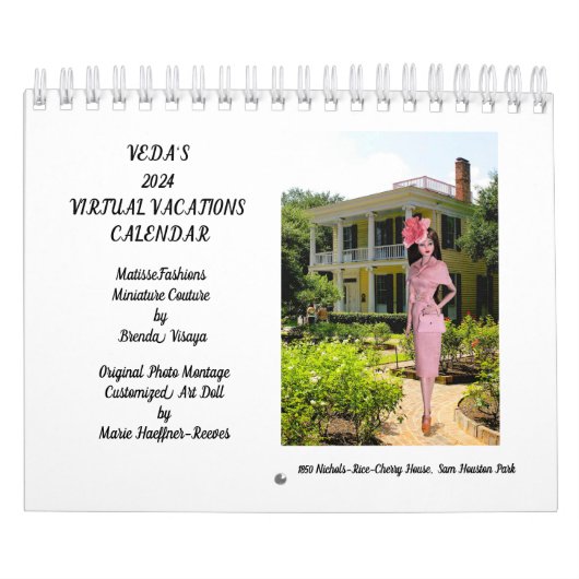 Vedas virtuelle Ferien in MatisseFashions 2024 Kalender (Titelbild)