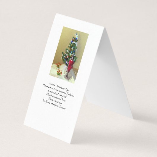 Vedas Weihnachtsbaum (Rückseite)