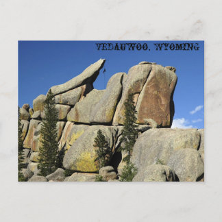 Vedauwoo, die wyomende Postkarte