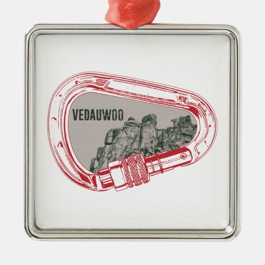 Vedauwoo Klettergarten Ornament Aus Metall (Vorne)