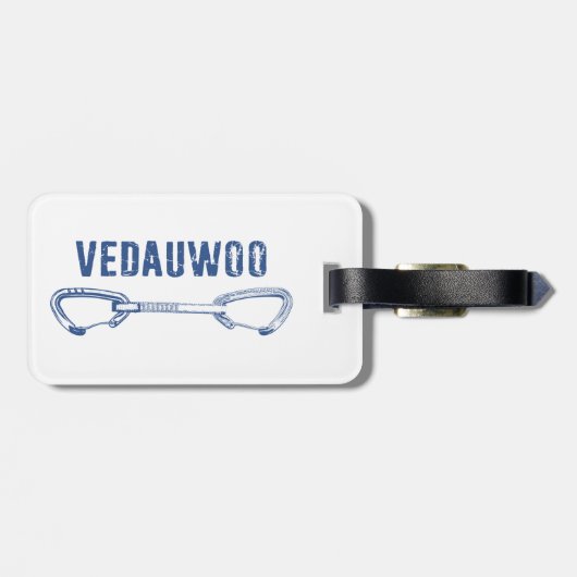 Vedauwoo Klettern Quickziehung Gepäckanhänger (Rückseite horizontal)