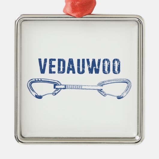 Vedauwoo Klettern Quickziehung Ornament Aus Metall (Vorne)