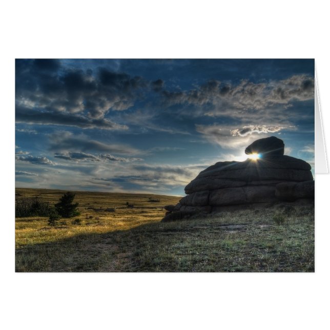 Vedauwoo Sunset (Vorderseite (Horizontal))
