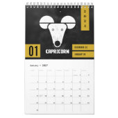 Vedic Rashi Geometric Sign by Month Kalender (Jan 2027)
