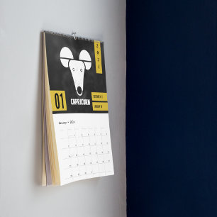 Vedic Rashi Geometric Sign by Month Kalender